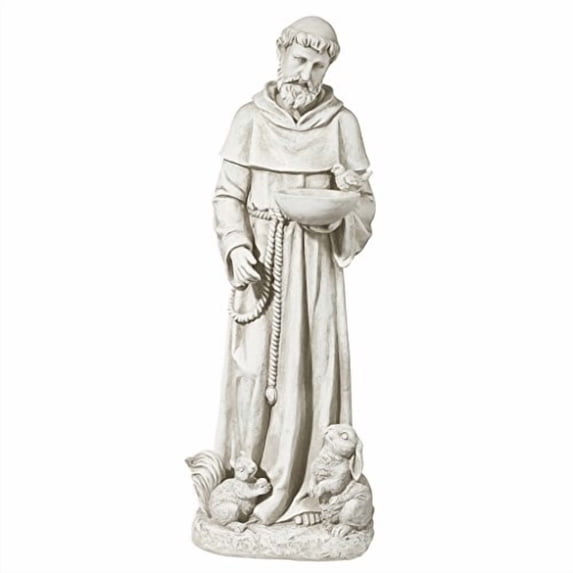 Design Toscano Nature's Nurturer, St. Francis Sculpture: Medium