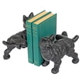 thumbnail image 1 of Design Toscano Naughty Peeing Scotty Dog Cast Iron Sculptural Bookend Pair, 1 of 6