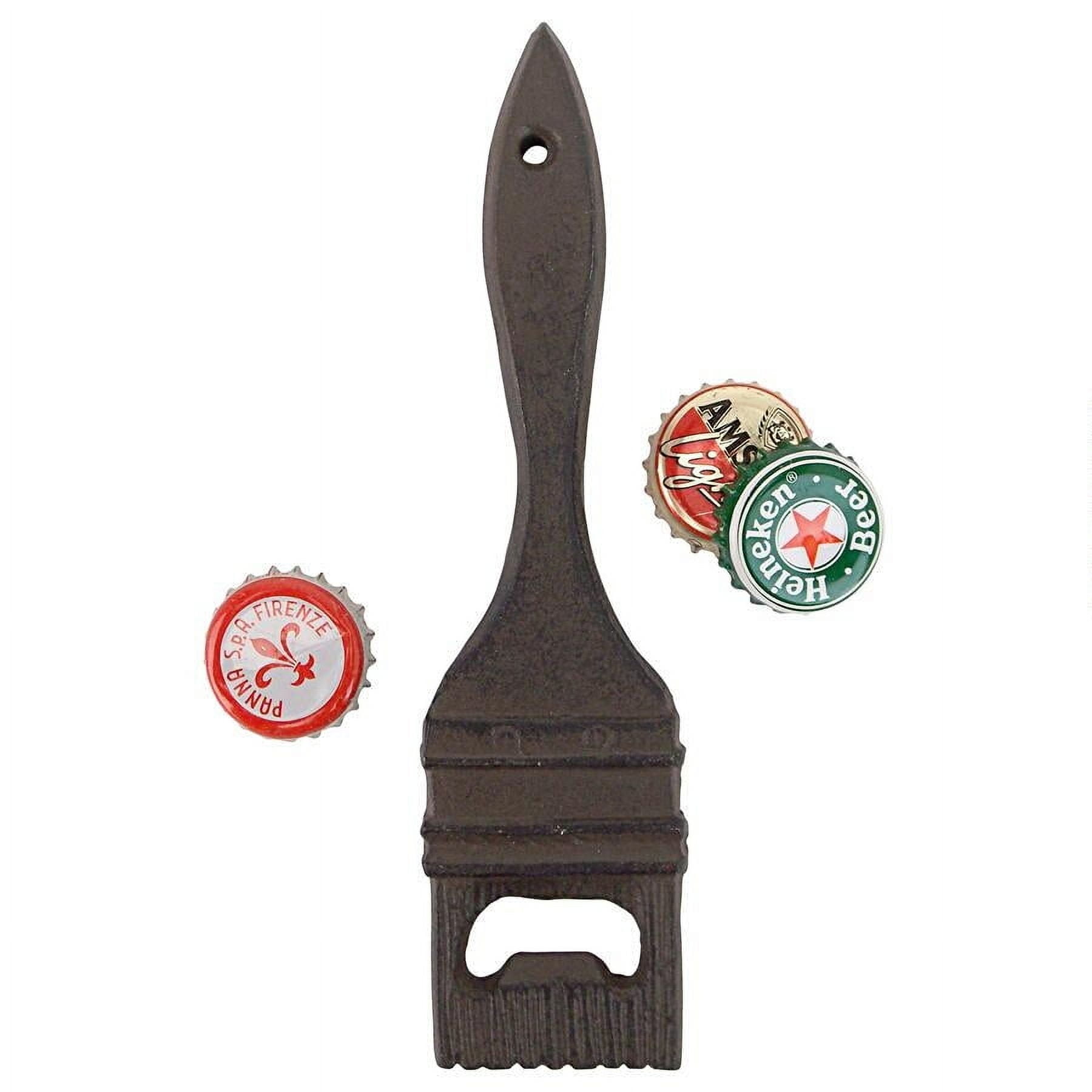 Vintage Cast Iron Paint Brush Bottle Opener
