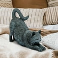 thumbnail image 1 of Design Toscano Playful Cat Stretching Statue, 1 of 8