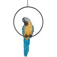 thumbnail image 1 of Design Toscano Polly in Paradise Parrot on Ring Perch: Large, 1 of 4