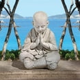 thumbnail image 1 of Design Toscano Praying Baby Buddha Asian Garden Statue, 1 of 4