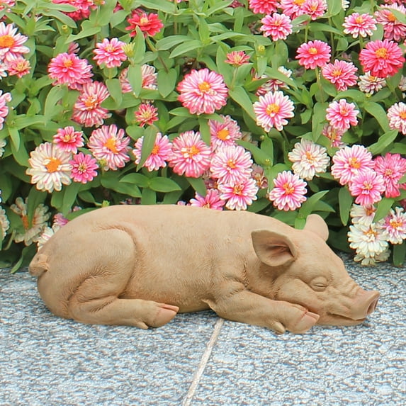 Design Toscano Sandman and Porker, the Piggies Garden Statues: Sandman