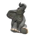 thumbnail image 1 of Design Toscano Sitting Baby Elephant Statue, 1 of 3