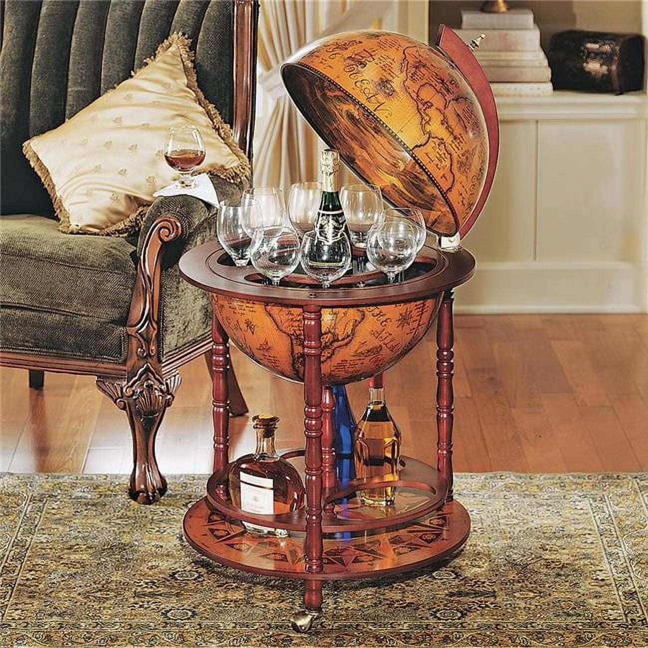Globe sale home bar