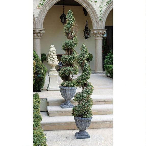 Design Toscano Spiral Topiary Tree Collection - Small