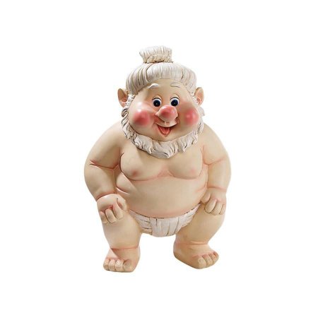 Design Toscano Sumo Gnome Home Garden Sculpture Statue Figurine
