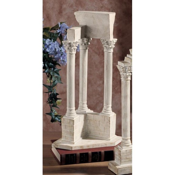 Design Toscano Temple of Vespasian Column: Corner