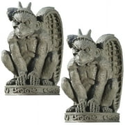 Design Toscano The Cathedral Gargoyle Statue: Set of Two