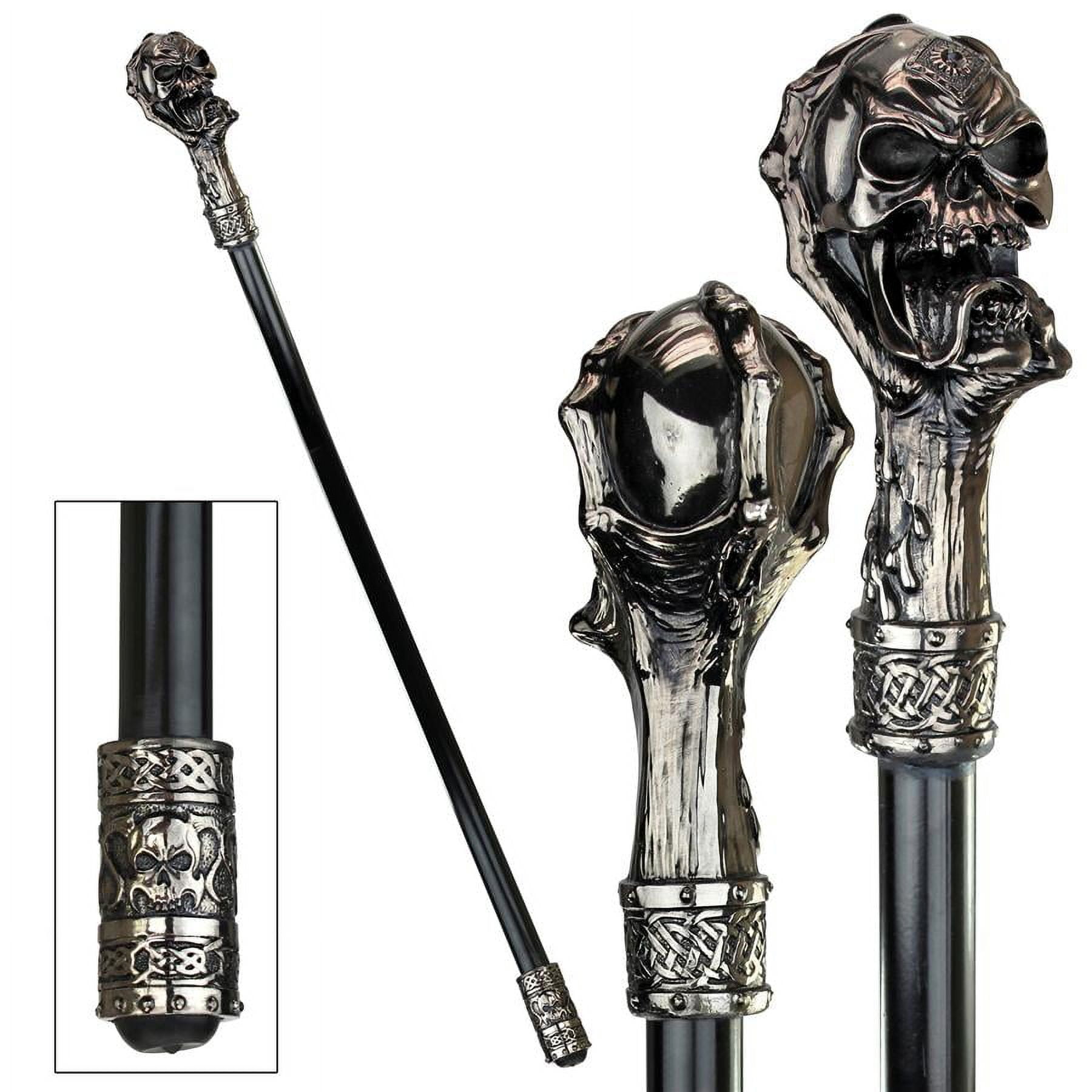Design Toscano The Dragonsthorne Collection: Death's Grip Skull