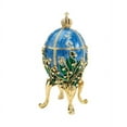 thumbnail image 1 of Design Toscano The Empress Collection Romanov Style Enameled Egg: Valentina, 1 of 1