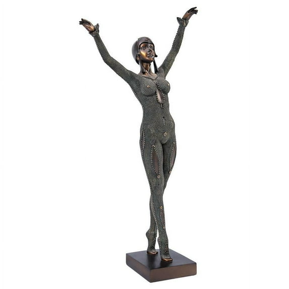 Design Toscano The Goddess Dourga 1925 Art Deco Sculpture