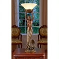 thumbnail image 1 of Design Toscano The Goddess Offering Mermaid Sculptural Table Lamp, 1 of 5