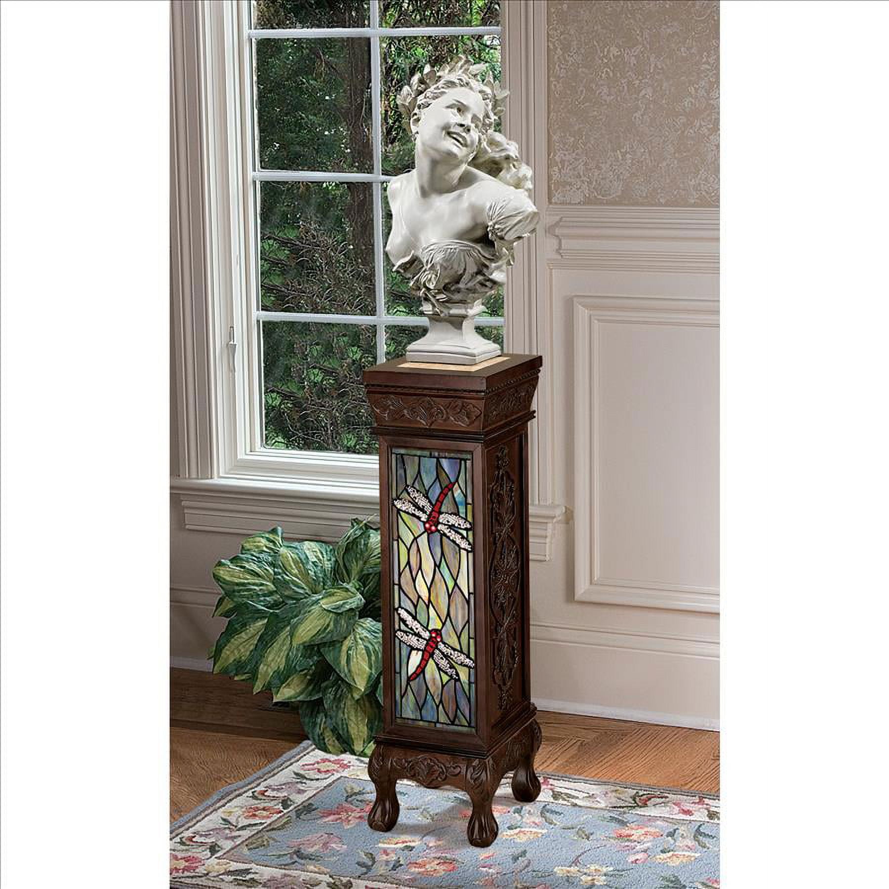 Lord Raffles Gothic Revival Mahogany Sideboard with Winged Lions