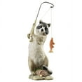 thumbnail image 1 of Design Toscano The Masked Fisherman Raccoon Statue, 1 of 3