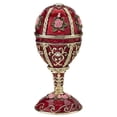 thumbnail image 1 of Design Toscano The Russian Rosette Rose Romanov Style Enameled Egg, 1 of 4