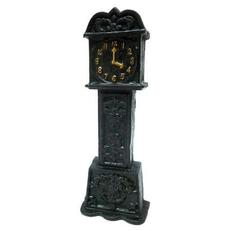 Design Toscano Time is Money Grandfather Clock Cast Iron Still Coin Bank