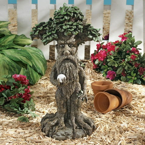 Design Toscano Treebeard Ent with Mystical Orb Statue