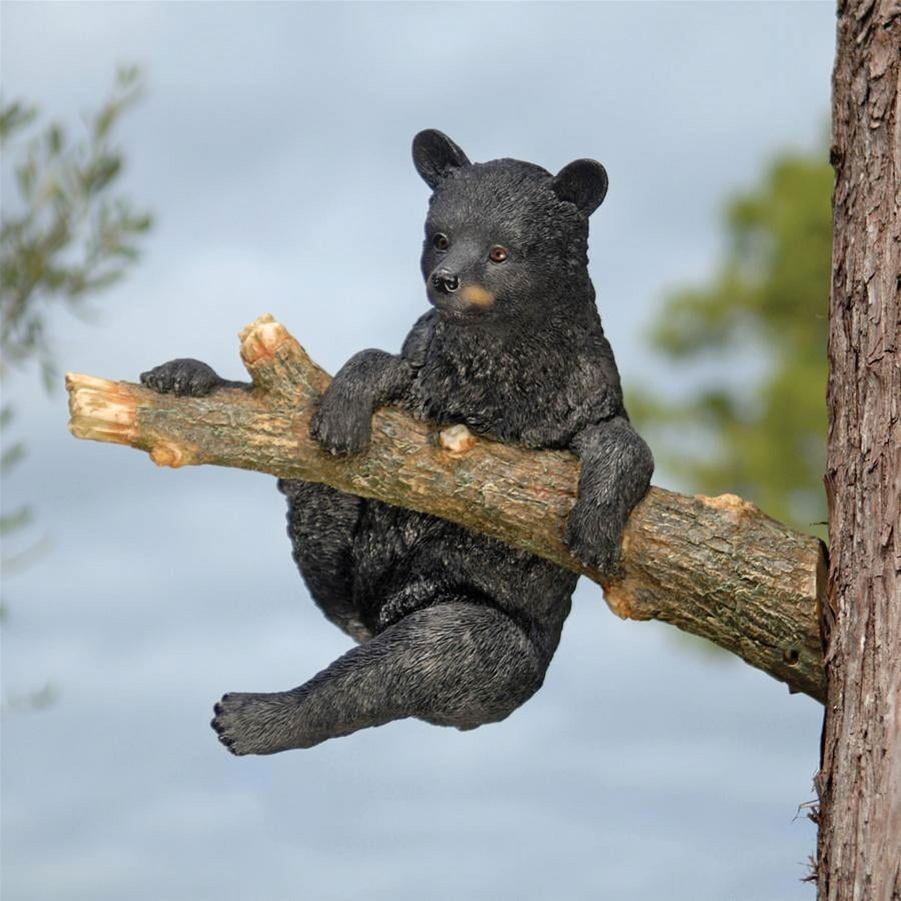 Playful Mama Bear & Cub Sculpture