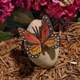 thumbnail image 1 of Design Toscano Viceroy Monarch Butterfly on Rock Statue, 1 of 3