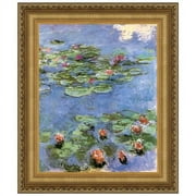 Design Toscano Water Lilies, 1917 by Claude Monet Framed Painting Print
