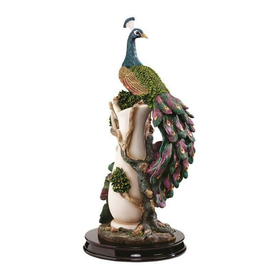 Design Toscano the Peacock's Garden Sculpture