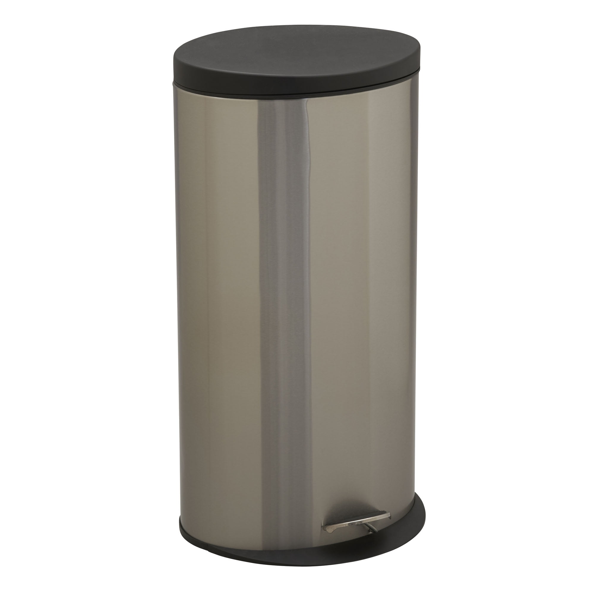 Savannah 30L Brushed Stainless Steel Step Trash Can