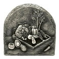 thumbnail image 1 of Design Tuscany DT-17-2001P Mediterranean Vegetables Backsplash & Mural Tile, Pewter, 1 of 1