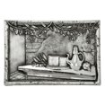 thumbnail image 1 of Design Tuscany DT-17-2012P Mediterranean Olives & Cheese Backsplash & Mural Tile, Pewter, 1 of 1