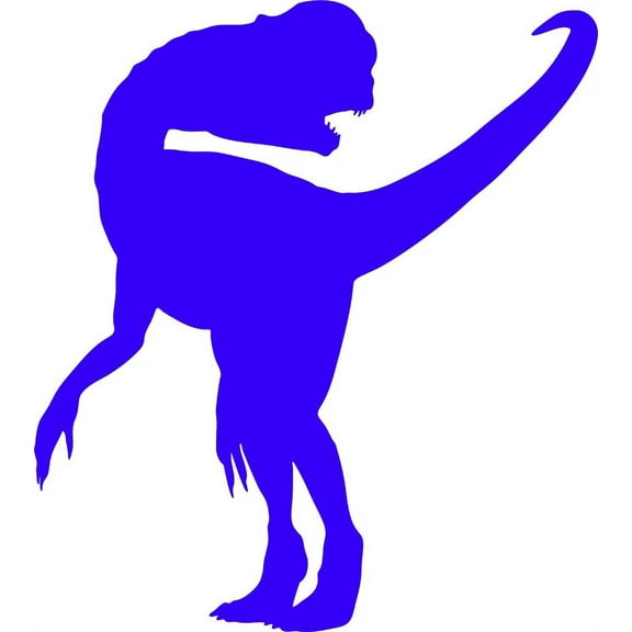 Design With Vinyl Artwork Walking Dinosaur Animal Urban Legend Dino Rawrs Wall Decal for Boys - Reptiles Prehistoric Times Millions Years Ago Themed Decal - Size: 22 In x 32 In