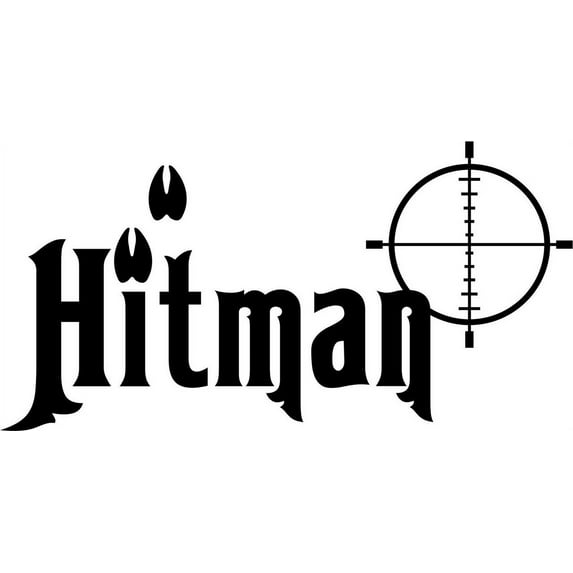 Do It Yourself Wall Decal Sticker Hitman Quote Hunting Sport Bedroom Home Decor S Decoration Ideas 8x32"