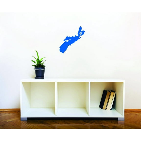 Design With Vinyl Home Wall Decals Nova Scotia Canada Canadian Providence Map Motivational Wall Decal for Boys Girls Bedroom - DIY and Removable - Size: 10 In x 16 In