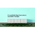 thumbnail image 1 of Design With Vinyl It Is A Profitable Thing, If One Is Wise Artwork To Seem Foolish Wall Decal for Family - The Theology of Aeschylus - Antilogicalism Themed Decal - Size: 9 In x 30 In, 1 of 3