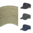 thumbnail image 1 of Design Washed Flat Top Baseball Caps Structured Casual Hat Hats for Women Men Washed Baseball Hat Adjustable Cotton Sports Caps for Adults Outdoor Activities, 1 of 3