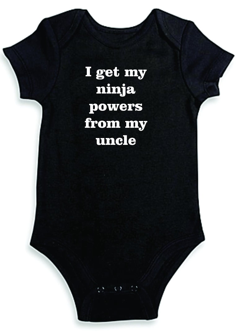 Teddy Bear quote - black Baby One-Piece for Sale by