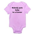 thumbnail image 1 of Design With Vinyl Funny Baby Clothes - Bonjour Maman - Shortsleeve Baby to Toddler, 1 of 2