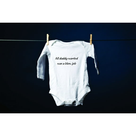 Design With Vinyl Funny Baby Clothes - Ipood - Longsleeve Baby to Toddler