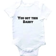 thumbnail image 1 of Design With Vinyl I Get My Ninja Cute Baby Clothes - Black Shortsleeve, 1 of 1