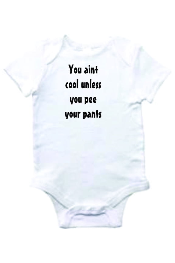 I Get My Ninja Cute Baby Clothes - White Shortsleeve