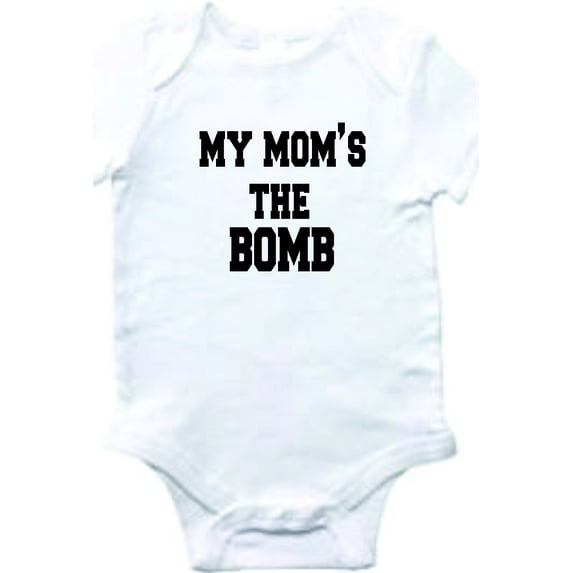 Design With Vinyl I Love Dad The Best Dad In Cute Baby Clothes - White Shortsleeve