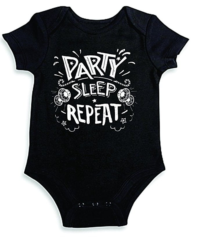Design With Vinyl I Really Really Really Cute Baby Clothes White