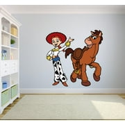Design With Vinyl Jessie Toy Story Cowgirl Wall Sticker