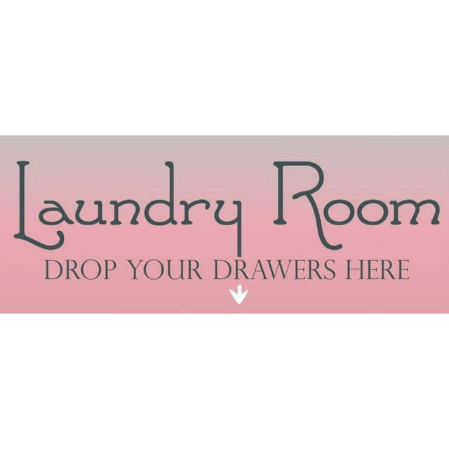 Design With Vinyl Laundry Drop Your Drawers Artwork Laundry Underpants(03)