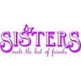 thumbnail image 1 of Design With Vinyl Sister Make The Best Of Friends Artwork Sisters Love Family Wellness For Life Wall Decal for Girls - Unmatched Bond Always There For Me Themed Décor - Size: 6 In x 16 In, 1 of 3