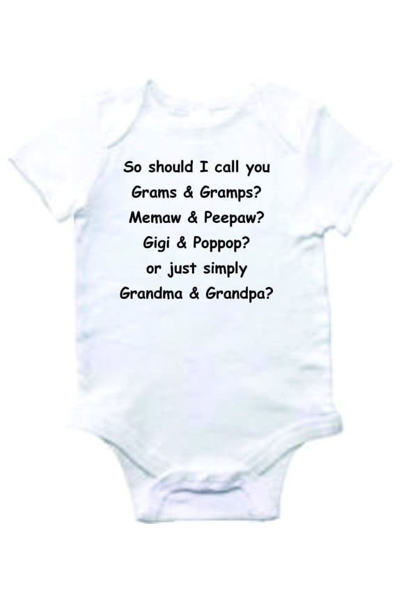 So should i call you (comic sans) Novelty Baby Shower Gift