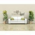 thumbnail image 1 of Design With Vinyl When Life Gets To Hard Artwork Christ Christian To Stand, Kneel Wall Decal for Family - Themed Décor - Size: 29 In x 11 In, 1 of 3