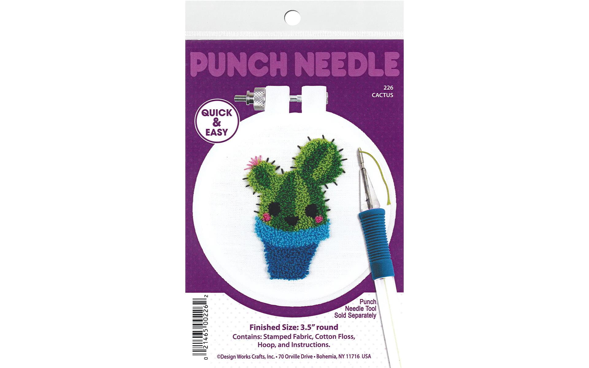 Desert Cactus Punch Needle Kit by Loops & Threads®