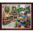 thumbnail image 1 of Design Works Counted Cross Stitch Kit 11"X13"-Sidewalk Cafe (14 Count), 1 of 3