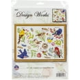 thumbnail image 1 of Design Works Counted Cross Stitch Kit 12"X18"-Bird Study (14 Count), 1 of 3