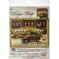 thumbnail image 1 of Design Works Counted Cross Stitch Kit 14"X20"-Route 66 Christmas (14 Count), 1 of 5